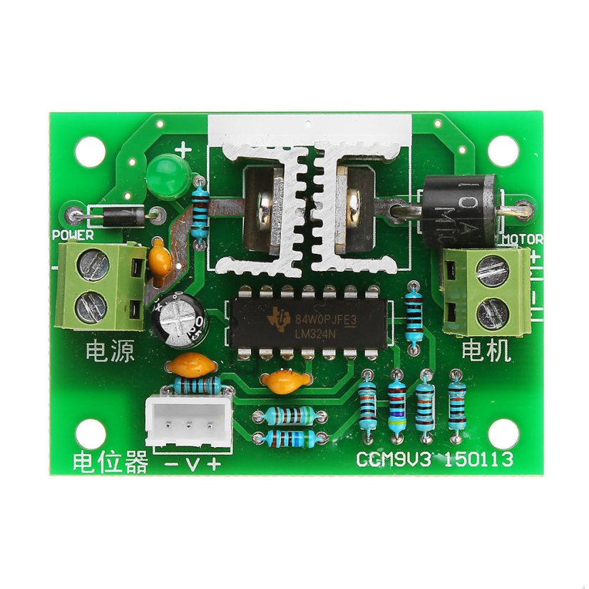 CCM9 12V-24V 6A PWM Regulátor Otáček