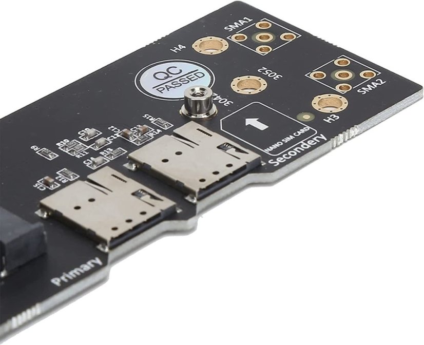 M.2 NGFF Key B to USB 3.0 Adapter with 6-pin Slot for 2 SIM Cards