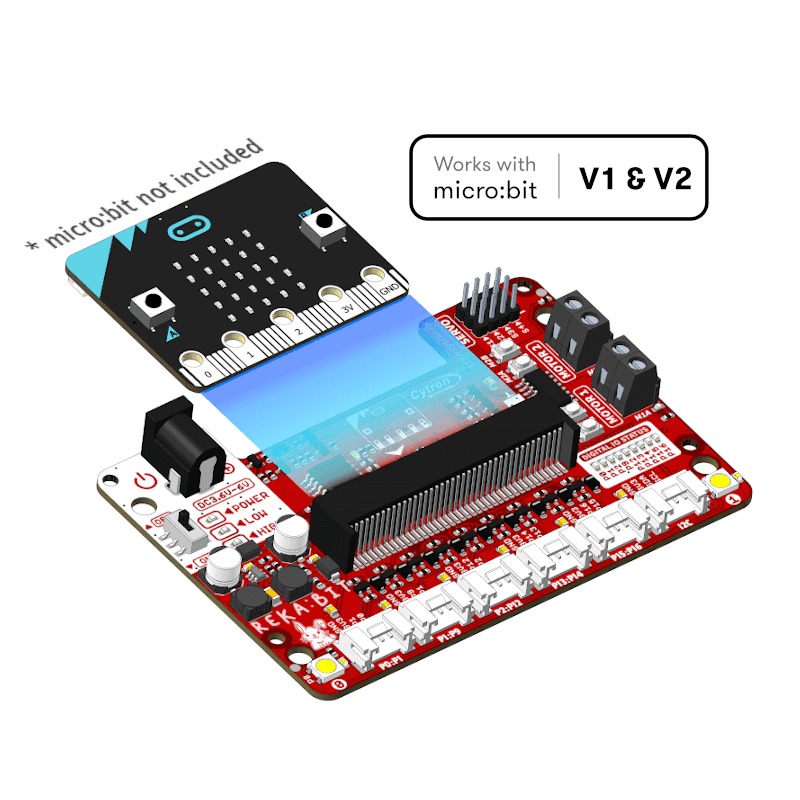 REKA:BIT včetně micro:bit V2 - Inovace ve světě robotiky