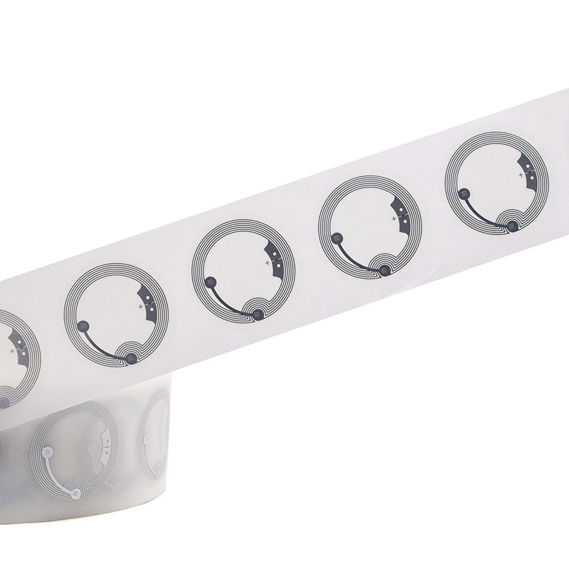 Round NFC Sticker Inlay Tag, NTAG213