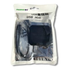 Miniatúrny USB HUB RM04 so 4 portami