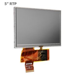 5" TFT LCD Displej 800x480 40pin s Dotykovým Panelem