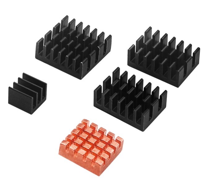 Kvalitní chladiče pro vývojové desky Orange Pi