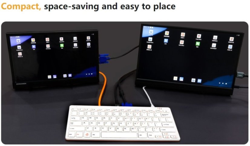 Orange Pi 800 Mini Počítač s Klávesnicí