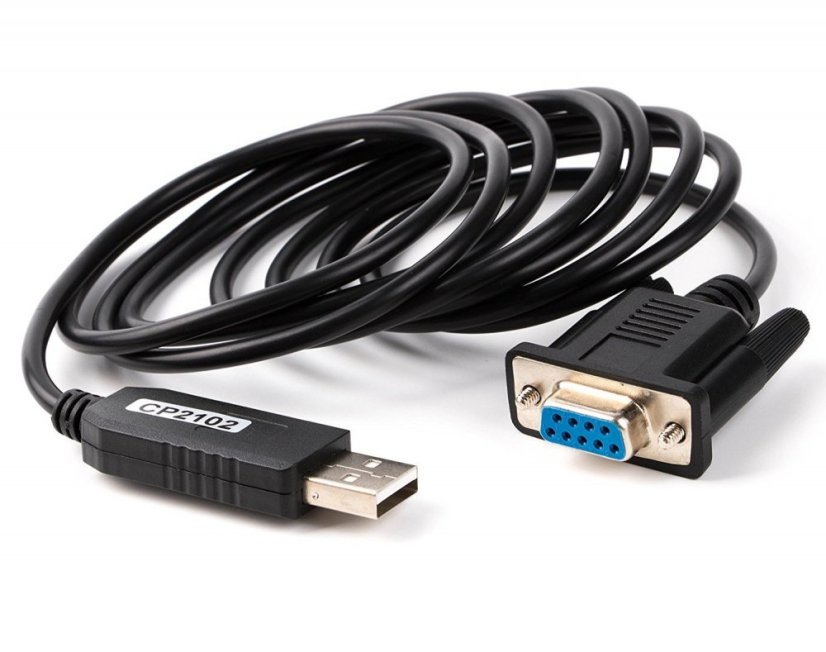 Originální USB do DB9 RS232 Rollover Null Modem FTDI FT230XS