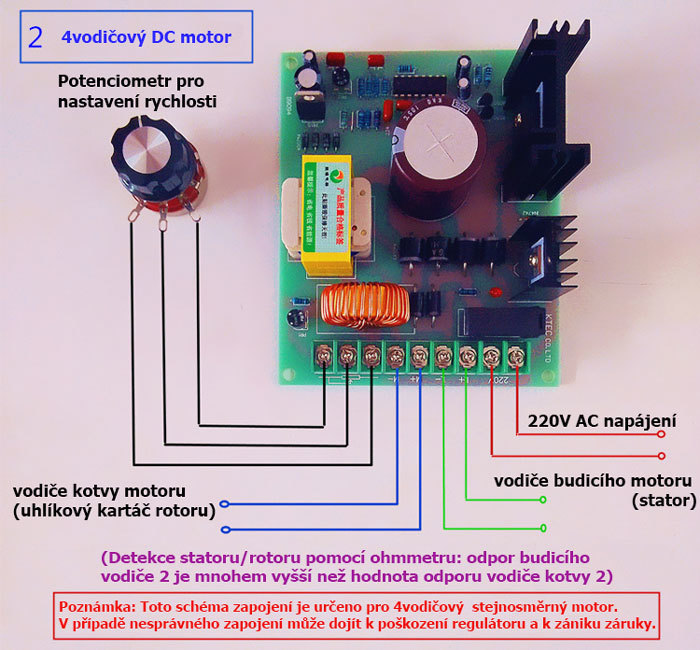LY-820-A 180-230V AC/DC 5A PWM Regulátor
