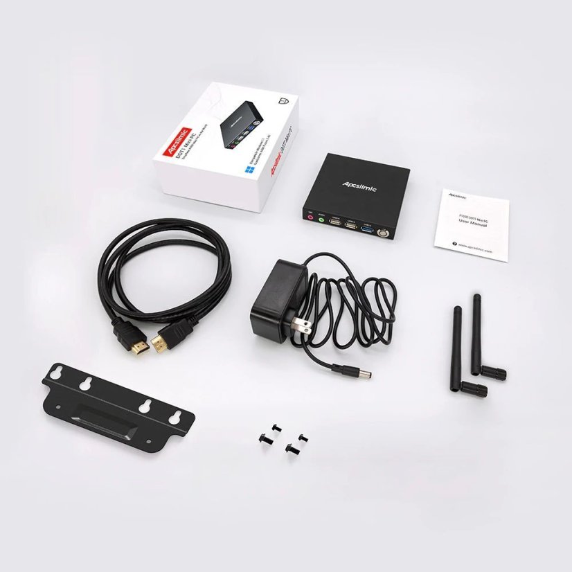 Dot 1 Mini PC s ARM Procesorem Snapdragon 7c - Ultra Kompaktní Výkon - Velikost RAM paměti: 6GB, Kapacita SSD/SD/SDHC/eMMC: 128GB, LTE: LTE Ano