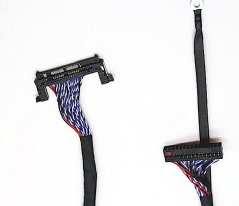 FI-RE51S-HF 2kanálový 8bit LVDS Kábel 550mm