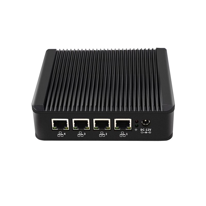 N25 Mini PC s Intel Celeron J4125 a 4 LAN porty, bezventilátorový barebone