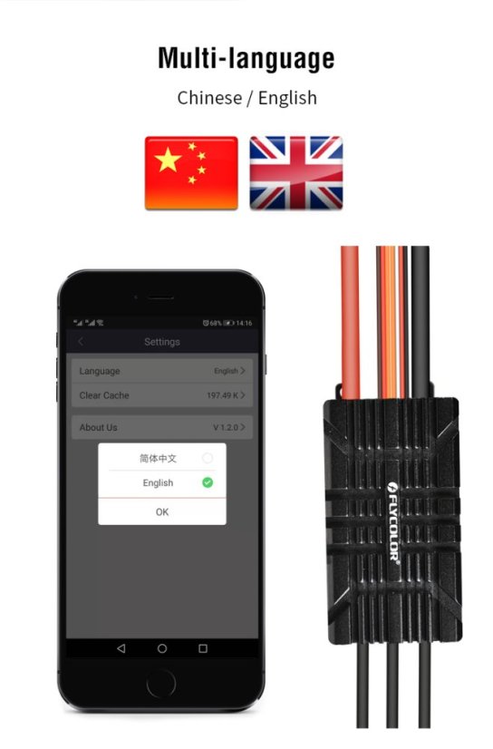 Flycolor WinDragon ESC pro bezkartáčové drony