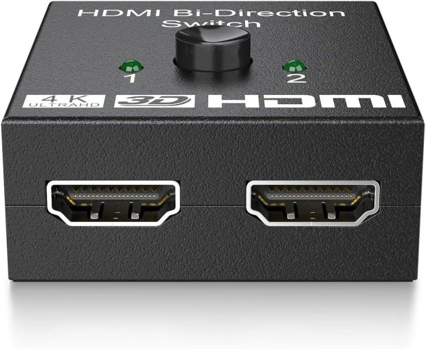 HDMI přepínač 2x1, 4K/UHD