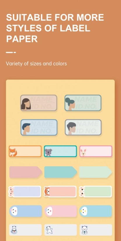 Niimbot D101 – Bezdrátová štítková tiskárna s Bluetooth