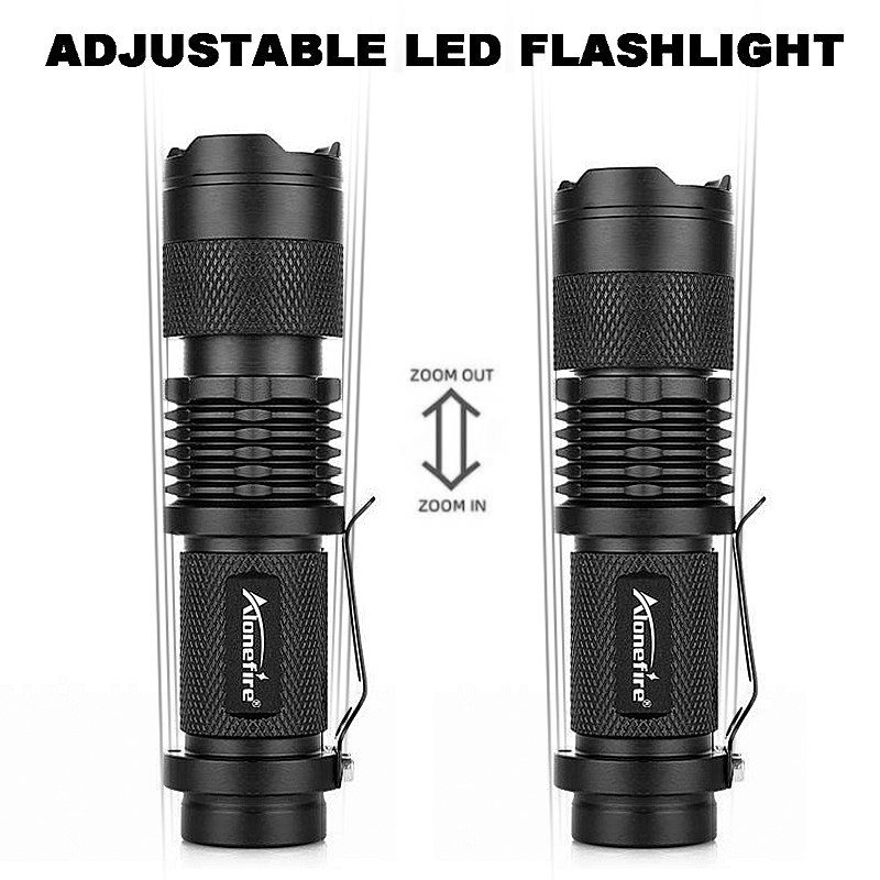 CFS124 5W UV Flashlight with Zoom