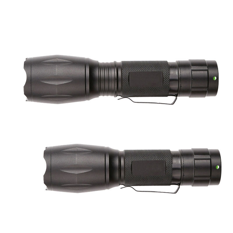 E17B 3W UV LED a 3W Bílá LED Duální Zoomovatelná Svítilna