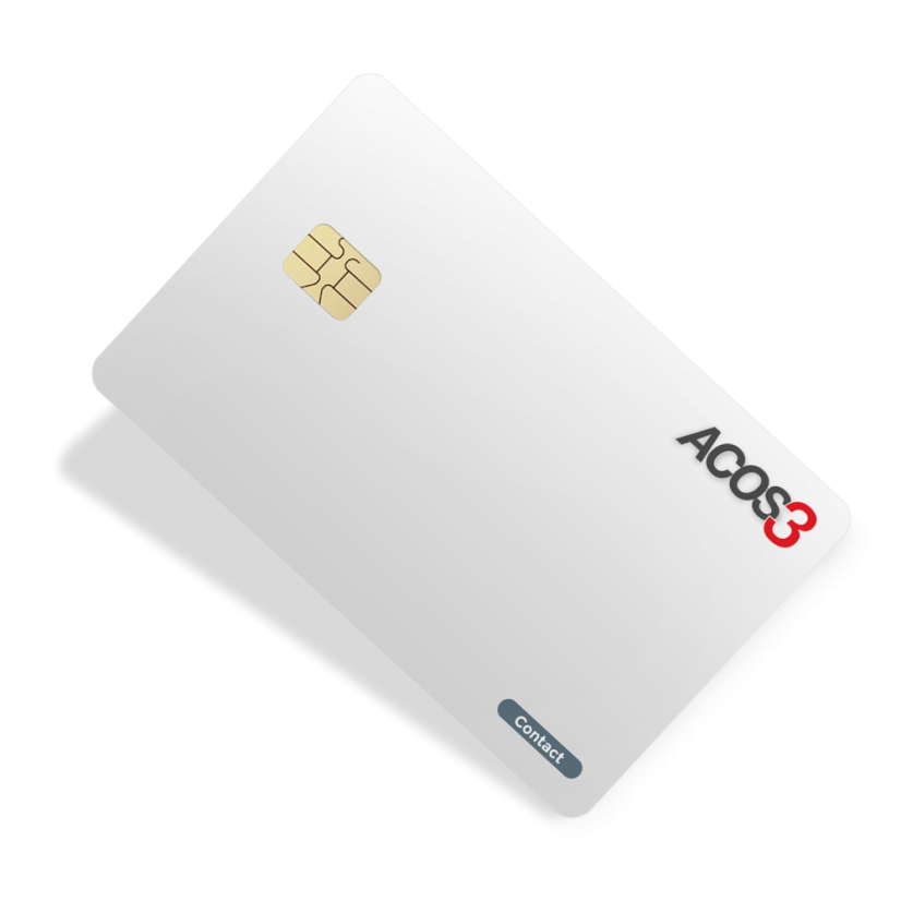 ACOS3 microprocessor card