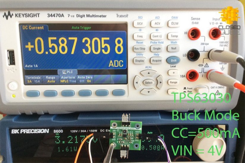 TPS63030 Buck-Boost Converter s vysokou účinností
