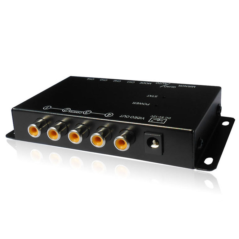 PLVSPLT41 4-kanálový video splitter do auta