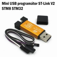 USB Programátor ST-Link V2 pro STM8 a STM32