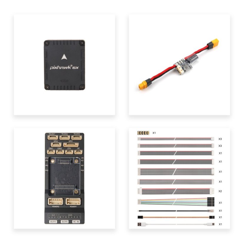 Pixhawk 6X Ver 2A, PM02D V3 + M10 GPS set