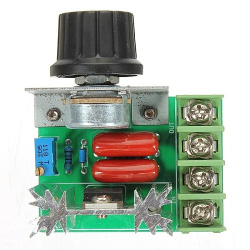 Regulátor otáček SCR pro AC motory - 220V/2kW