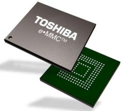 Toshiba eMMC Flash pamäť THGBMNG5D1LBAIL