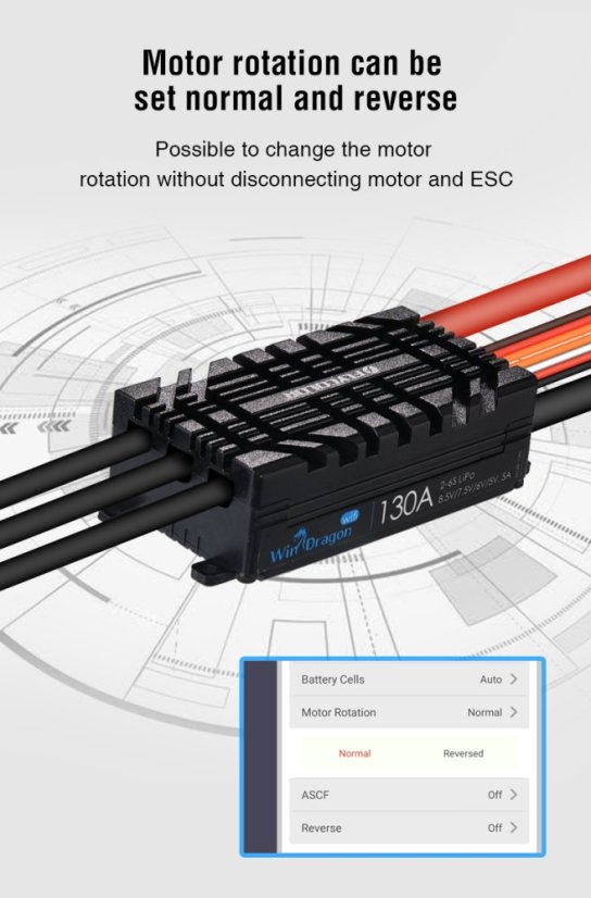 Flycolor WinDragon ESC pro bezkartáčové drony