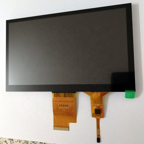 7" TFT LCD displej 800x480 40pin s dotykovým panelem - Technologie dotyku: CTP