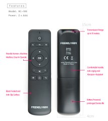RC-100 Dálkové ovládání IR pro NanoPi M1