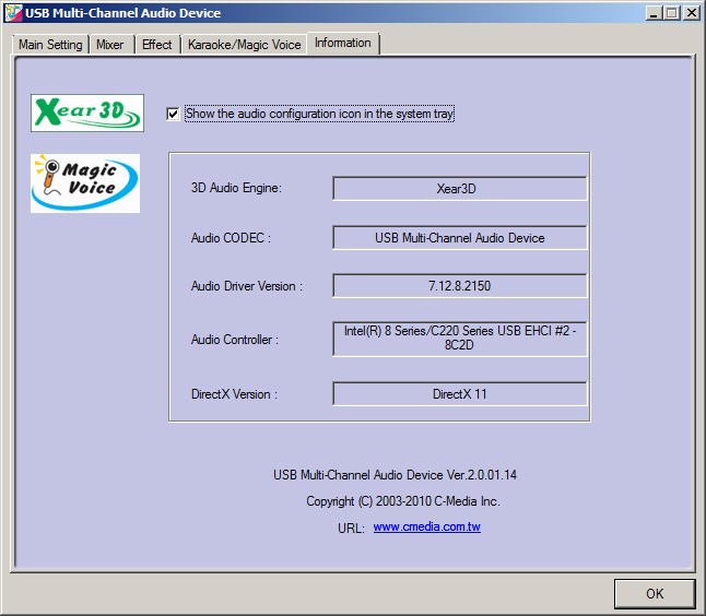 CM6206 - Externí 5.1 Kanálová Zvuková Karta pro USB