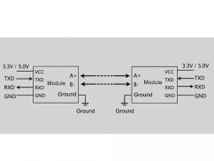 XY-485 RS485 do TTL - adaptér převodník modul