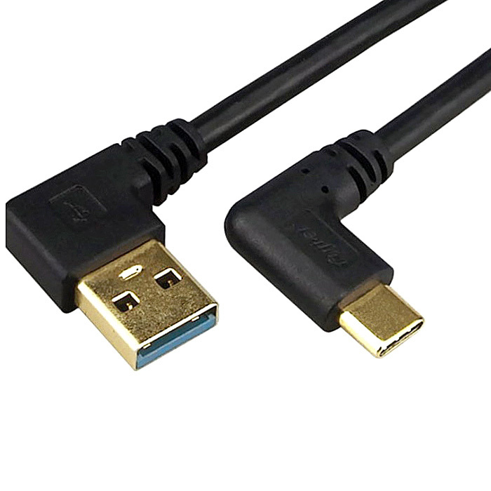 USB-C M - USB 3.0-A M OTG kabel, 0.25m