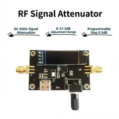 GS-AT6-M Digitálny RF Atenuátor HMC624A 0-31.5dB 6GHz