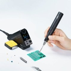 Bezšňůrová digitální pájecí stanice TS1C s OLED displejem