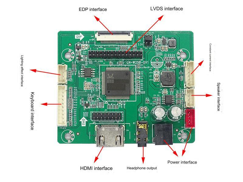 LH-W25B-DV1 Universal eDP Display Control Board