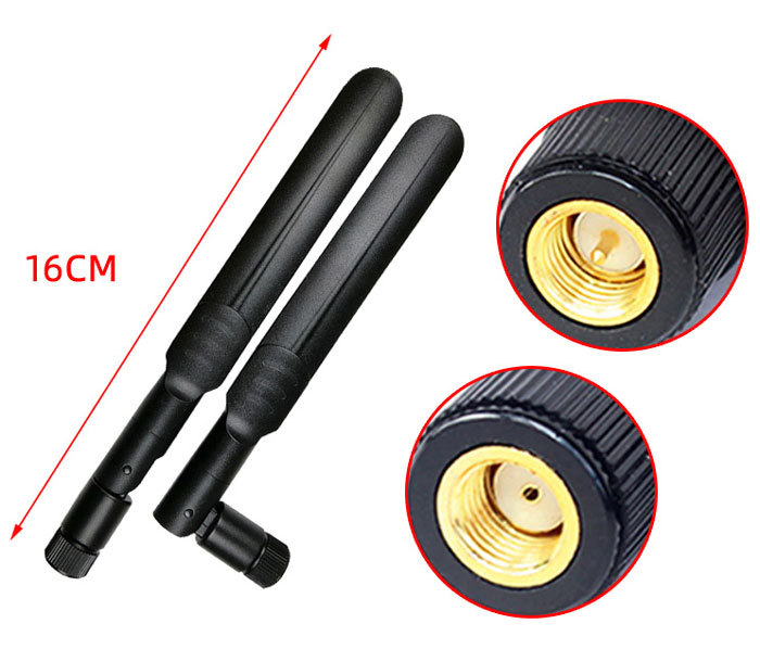 Dvoupásmová anténa 2.4GHz, 5GHz, 5.8GHz 8dB - Konektor: RP-SMA-M