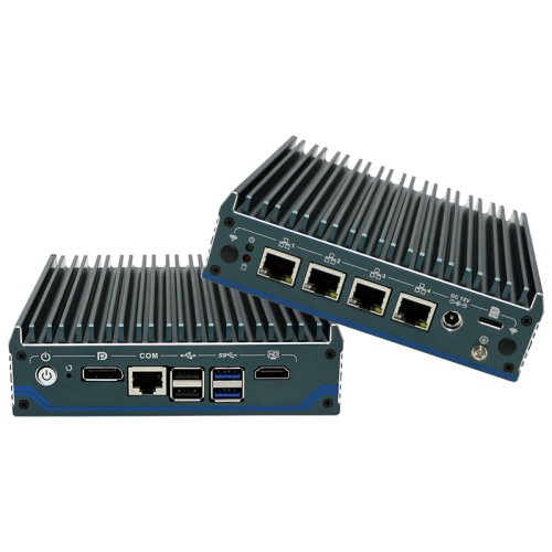 N1241 Průmyslové Mini PC Barebone Fanless N100
