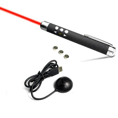 TB-01 2v1 laserové ukazovátko a USB IR dálkový ovladač
