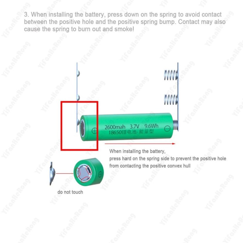 D21-PD Powerbanka pro 21× 18650 baterií s 9 LED (bez baterií)