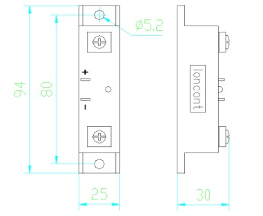 Jednofázový solid state AC regulátor napětí 220V