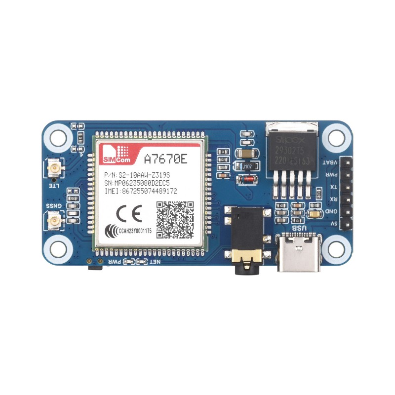 A7670E Cat-1/GNSS HAT