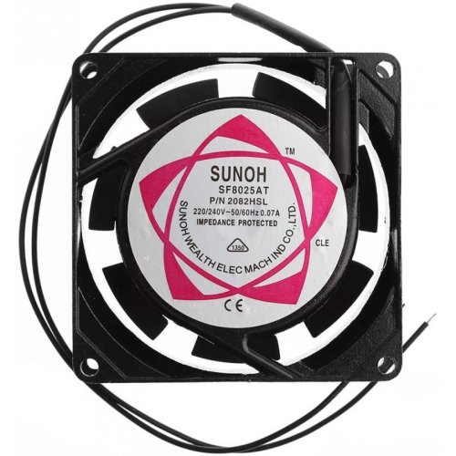 SF8025AT 2082HBL AC 220V 80x80x25mm Chladicí Ventilátor Sunon