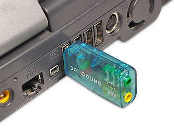 SM2-51 - externí 5.1 kanálová zvuková karta USB