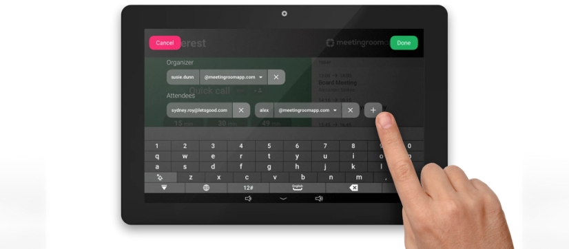 10.1" řada WF 3, průmyslový Android tablet, dotyk, PoE a VESA - Model: WF1036T