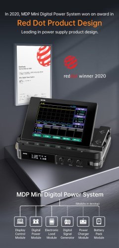 MDP-L1060 DC Elektonická Zátěž - Výkonná a Dostupná Zátěž s Pokročilými Funkcemi