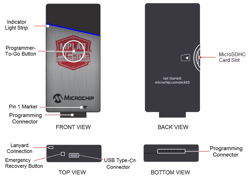 MPLAB PICkit 5 - Debugger and Programmer for PIC/dsPIC