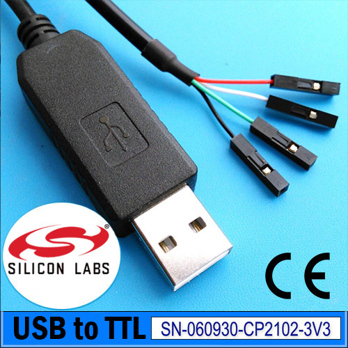 USB TTL UART Kábel Silabs CP2102 - Originálny DuPont