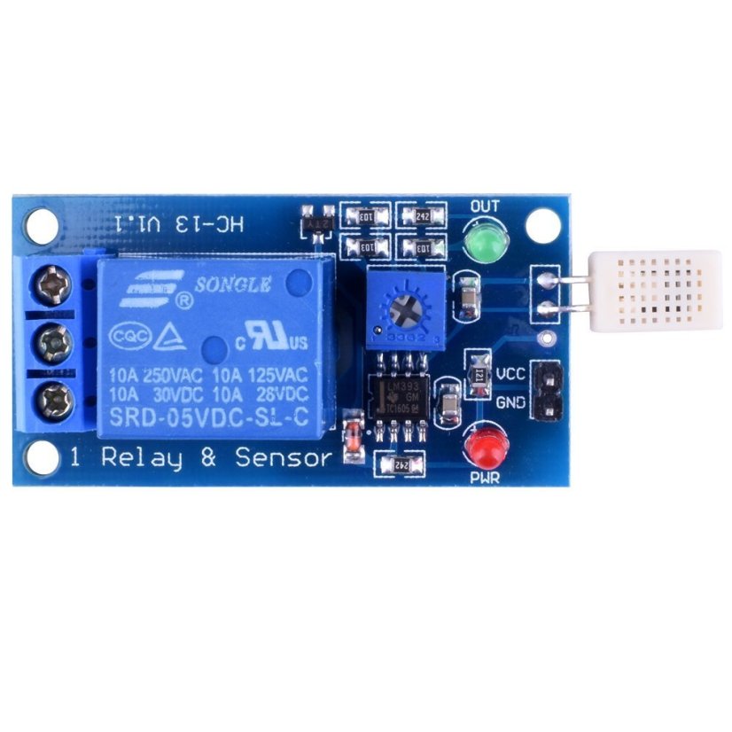 HC-13 Modul senzoru vlhkosti HR202 s relé 10A