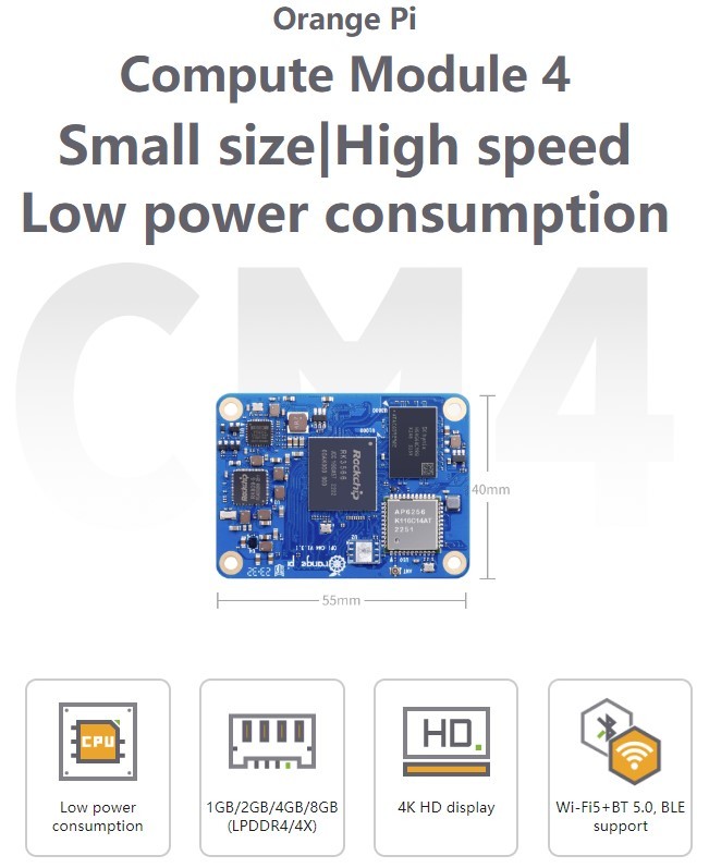 OrangePi CM4 Computing Module