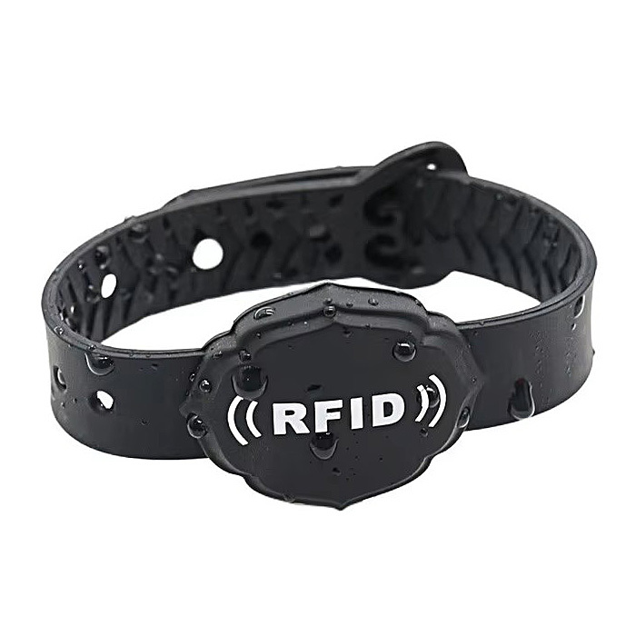RFID Silicone Wristband 13.56MHz – MIFARE 1K CUID, Modifiable UID