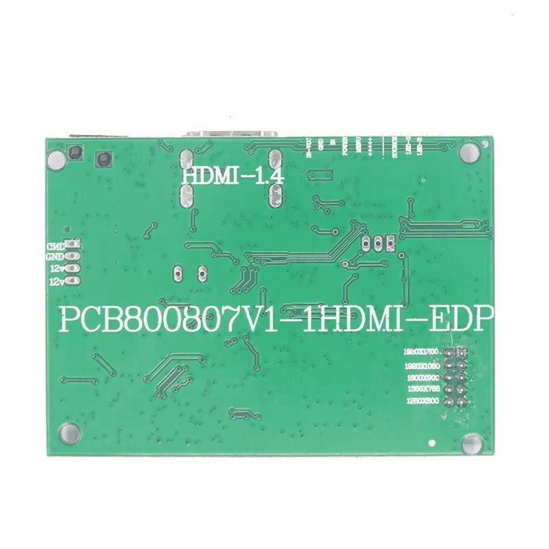 PCB800807 Universal eDP TFT Display Control Board